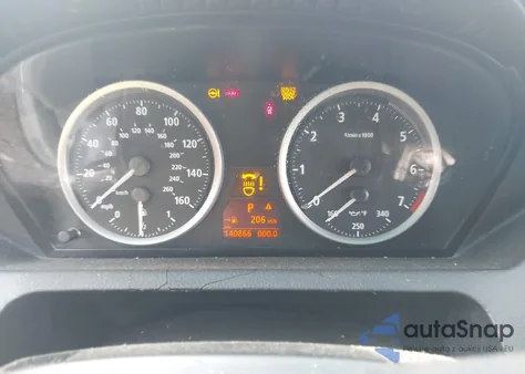 2007 BMW 650I из США, поврежденный, VIN WBAEK13507CN82958